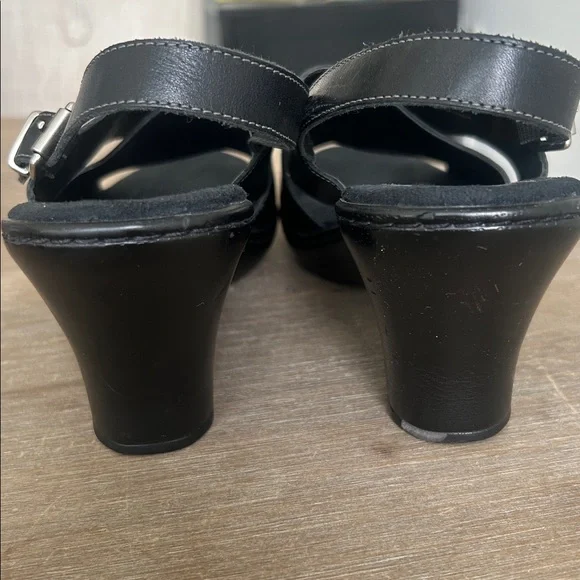 Naturalizer Leather Wedge Sandals Open Toe Slingback Women’s Size 7.5 - Picture 6 of 13